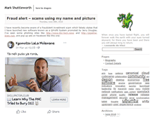 Tablet Screenshot of markshuttleworth.com
